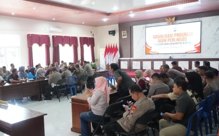 Sinergi Lintas Instansi, Polres Mojokerto Kota Siapkan Personel Jadi Agen Perlinsos