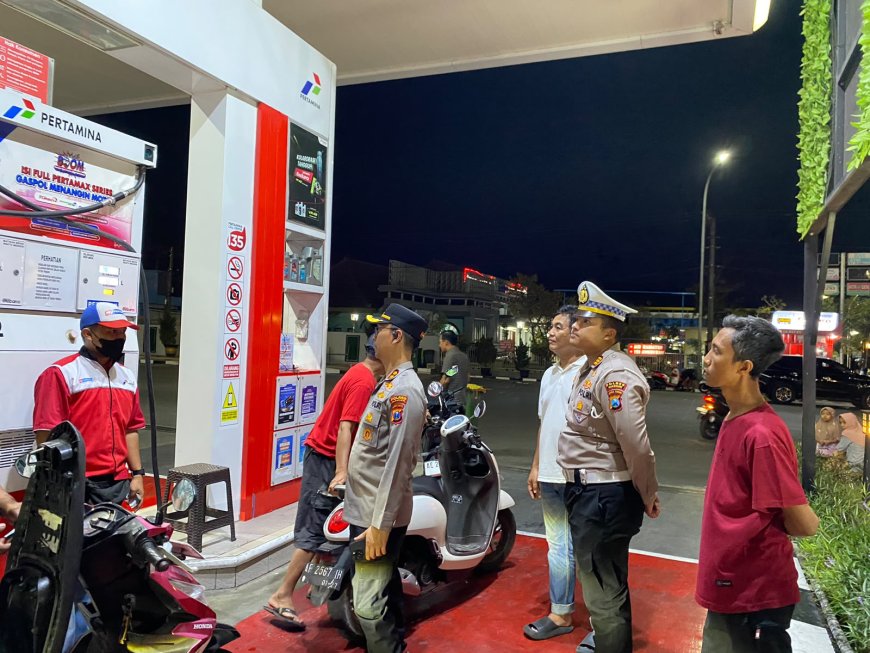 Pastikan Stok Aman dan Distribusi Lancar, Kapolres Madiun Cek Langsung Sejumlah SPBU